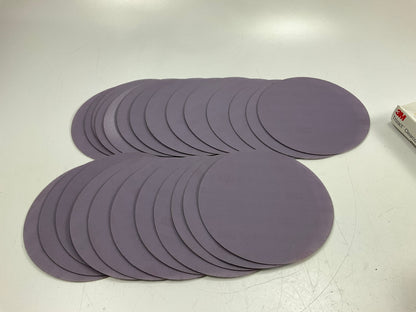 3M 02088 Trizact P1500 Grit 6'' Hookit Clear Coat Sanding Disc - 25 / Pack