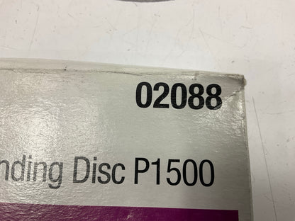 3M 02088 Trizact P1500 Grit 6'' Hookit Clear Coat Sanding Disc - 25 / Pack