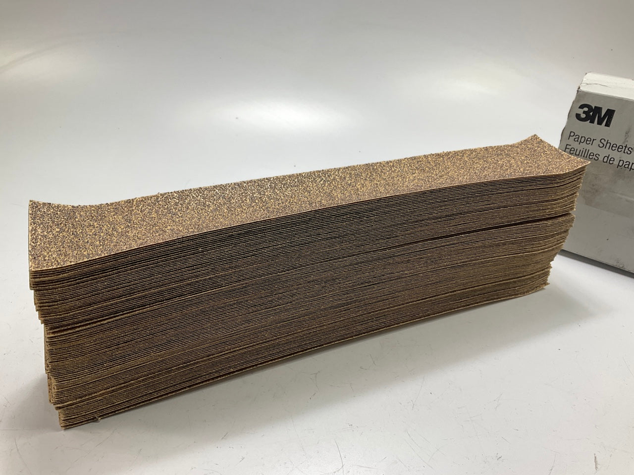 3M 02139 36D 36 Grit Sandpaper Sheets 346U 2-3/4''x17-1/2'', Pack Of (100 Sheet)