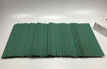 3M 02232 Green Corps Stikit Production File Abrasive Sheet 36 Grit (100 Sheets)