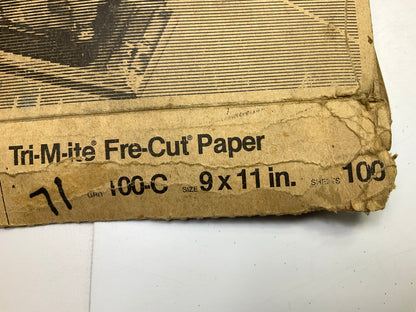 3M 02356 435N C-weight Sandpaper Sheets 9x 11'', 100 Grit,  Pack Of (100)