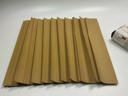 3M 02473 Hookit Gold 2-3/4''x16'' P120 Grit Film Sanding Sandpaper Sheet (50 Pcs)