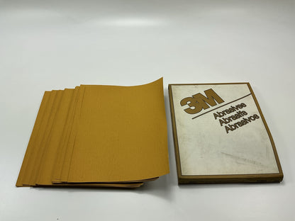 3M 02547 Sandpaper Sheets P120 Grade, 9 In X 11 In, 120 Grit 50 Sheets