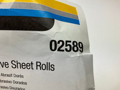 3M 02589 Stikit Gold Abrasive Sanding Sheet Roll P500A Grade 2.75'' X 45 Yard