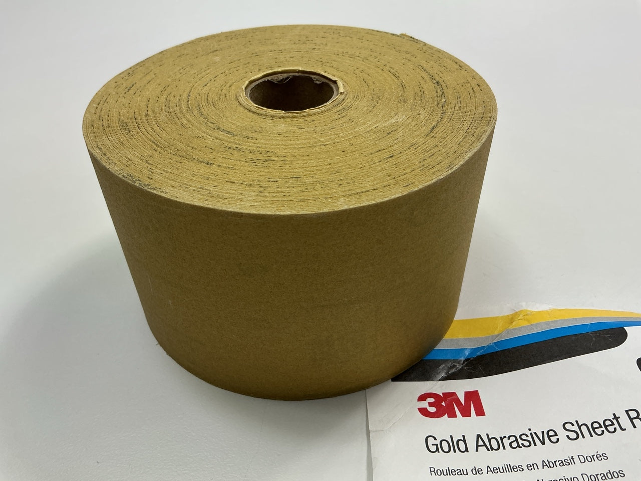 3M 02593 Stikit Gold Abrasive Sanding Sheet Roll P240A Grit, 2.75 In X 45 Yard