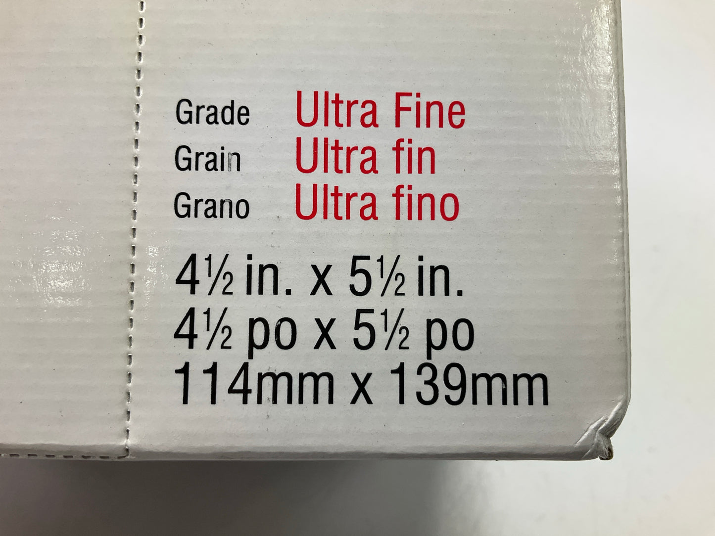 3M 02601 Softback Sanding Sponge Ultrafine, 4-1/2'' X 5-1/2'', Pack Of (20)