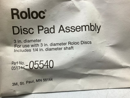 3M 02609 Sanding Disc Starter Kit, 24 36 50 Grit, 3'' & 5'' Diameter