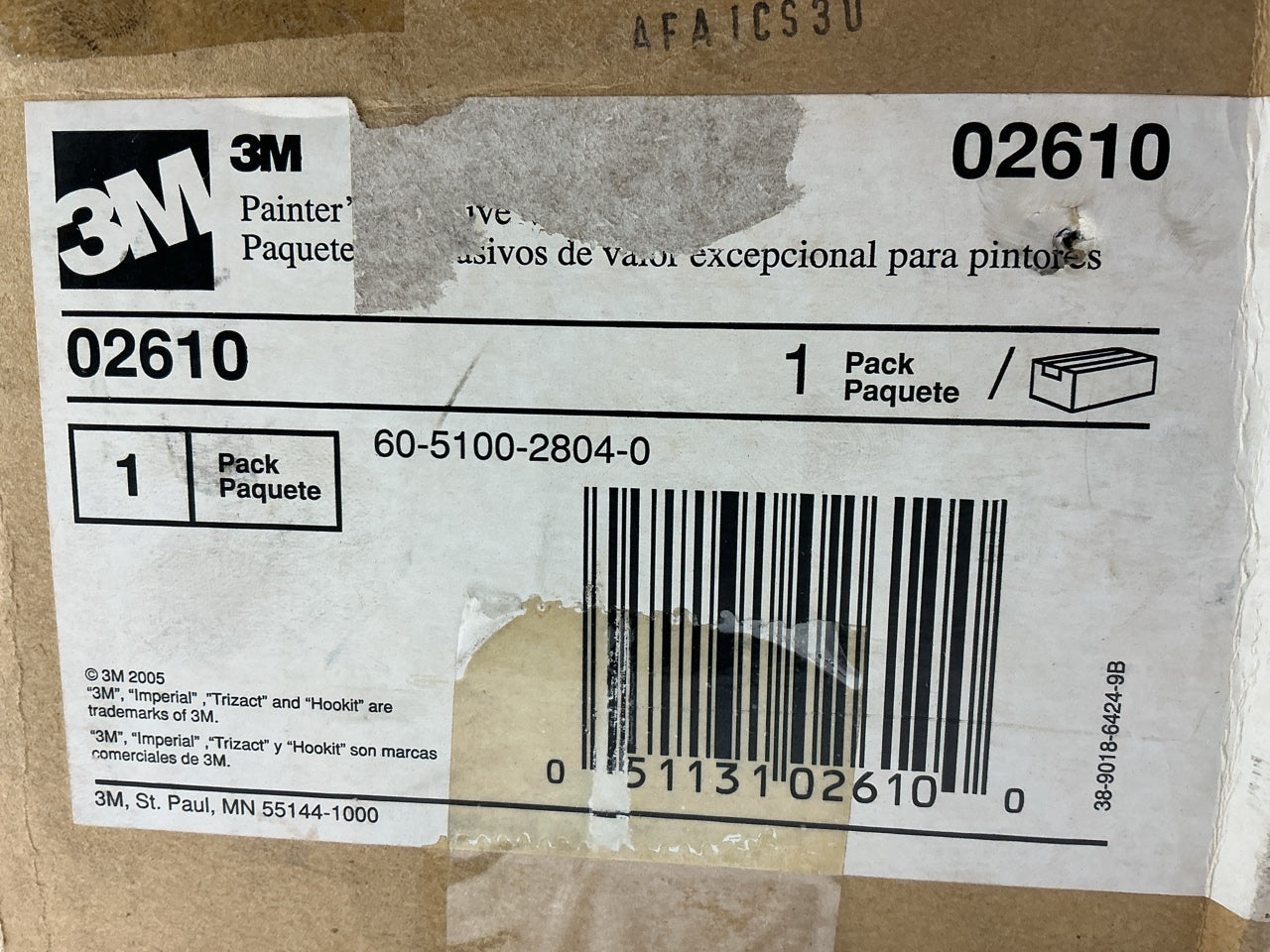 INCOMPLETE 3M 02610 Sanding Disc & Sandpaper Sheets Starter Pack & Hand Block