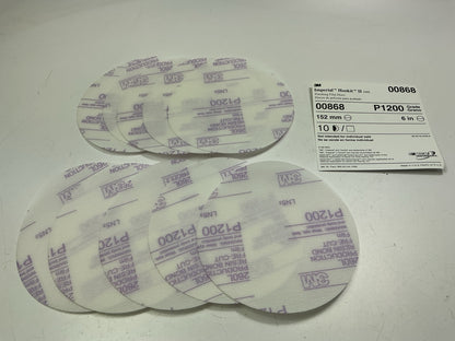 INCOMPLETE 3M 02610 Sanding Disc & Sandpaper Sheets Starter Pack & Hand Block