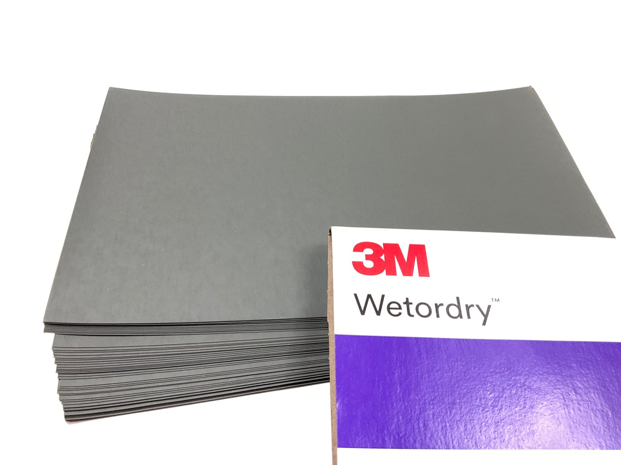 3M 02624 Wetordry 2000 Grit Sandpaper Sheets (5-1/2'' X 9'') - 50 PACK