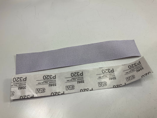 (5) 3M 02668 2.75''x16.5'' Hookit Purple Finishing Film Sandpaper Sheet 320 Grit