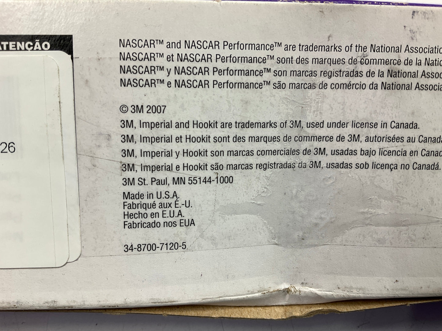 3M 02702 Hookit 745I 2-3/4'' X 16'' P80E Grit Dust-Free Sandpaper Sheet, 21 Sheets