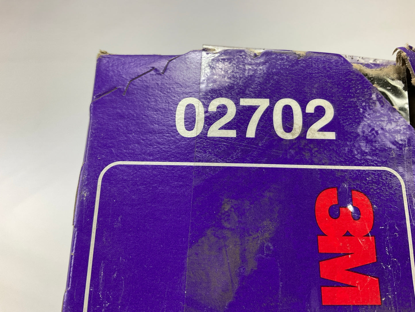 3M 02702 Hookit 745I 2-3/4'' X 16'' P80E Grit Dust-Free Sandpaper Sheet, 25 / Pack