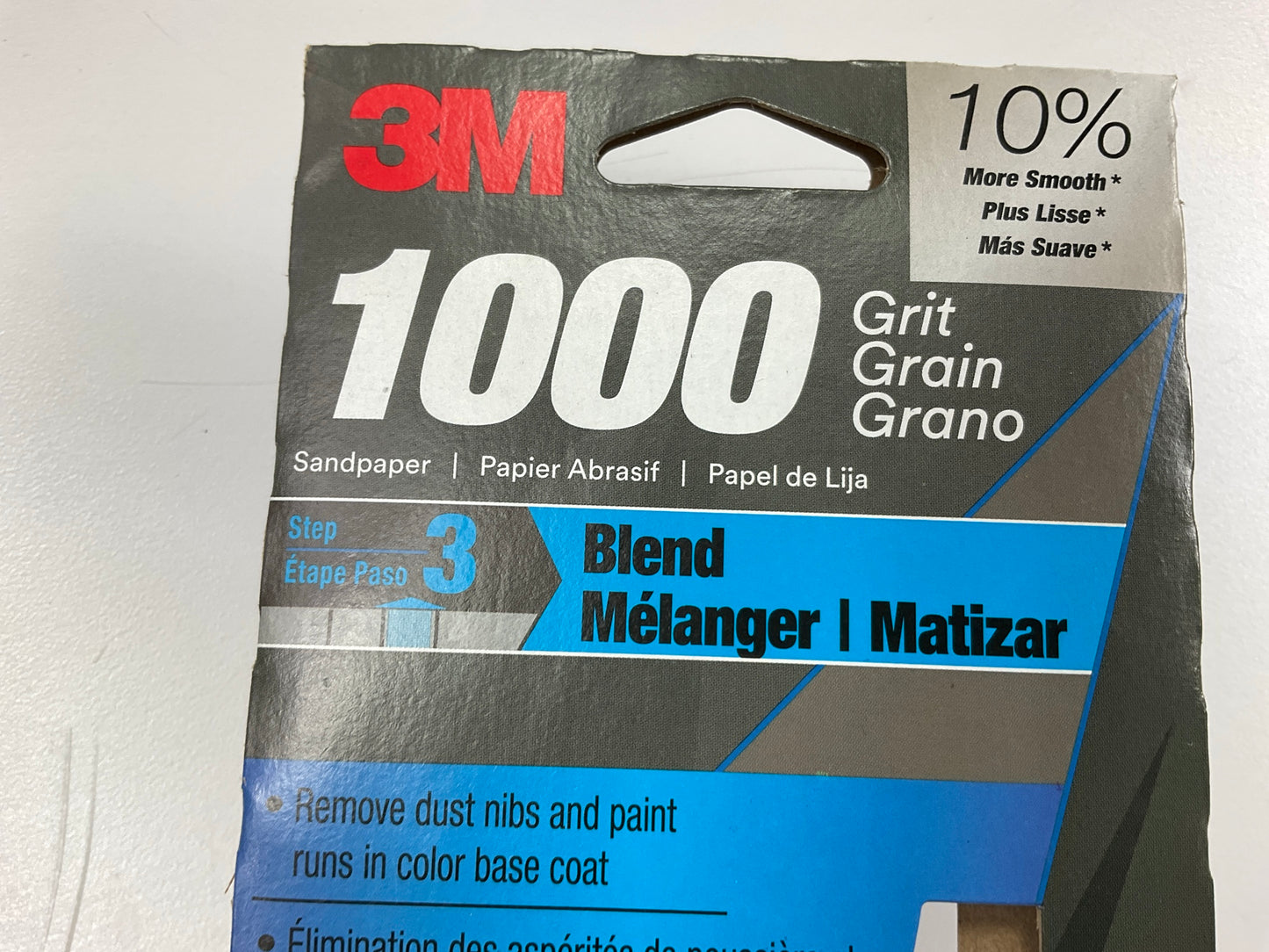 3M 03001 Wetordy Sandpaper Sheets 3.66'' X 9'' , 1000 Grit , ( 5 Sheets )