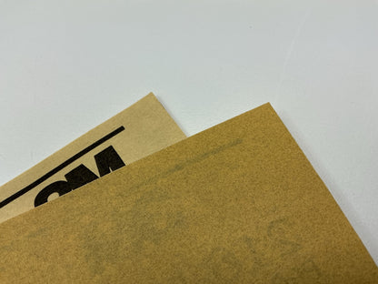 3M 03037 Sandpaper Sheets 320 Grit, 3.66''x9'', 5 / Pack