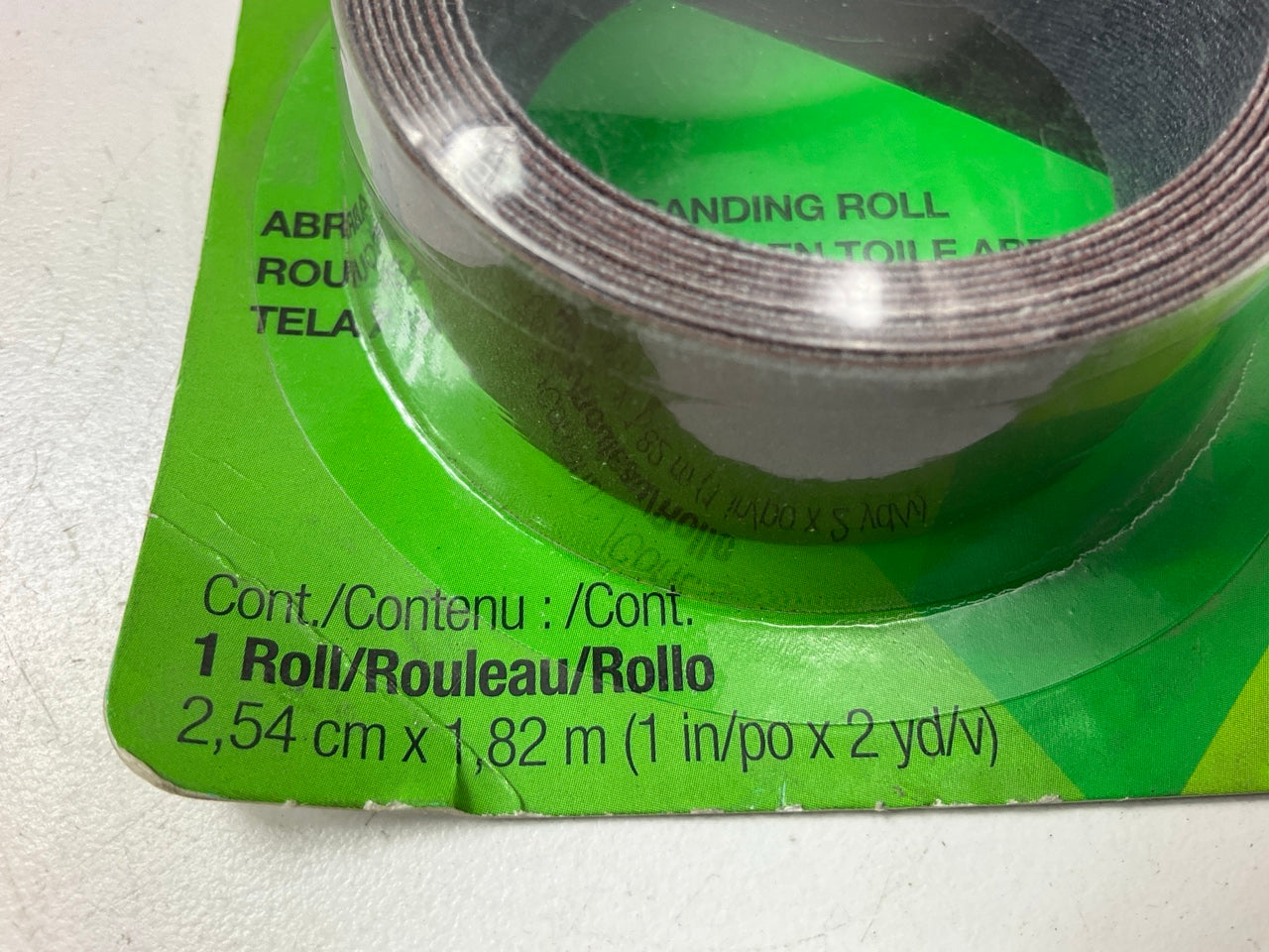 3M 03130 Abrasive Cloth Sanding Roll, 1'' X 2 Yards, 320 Grit