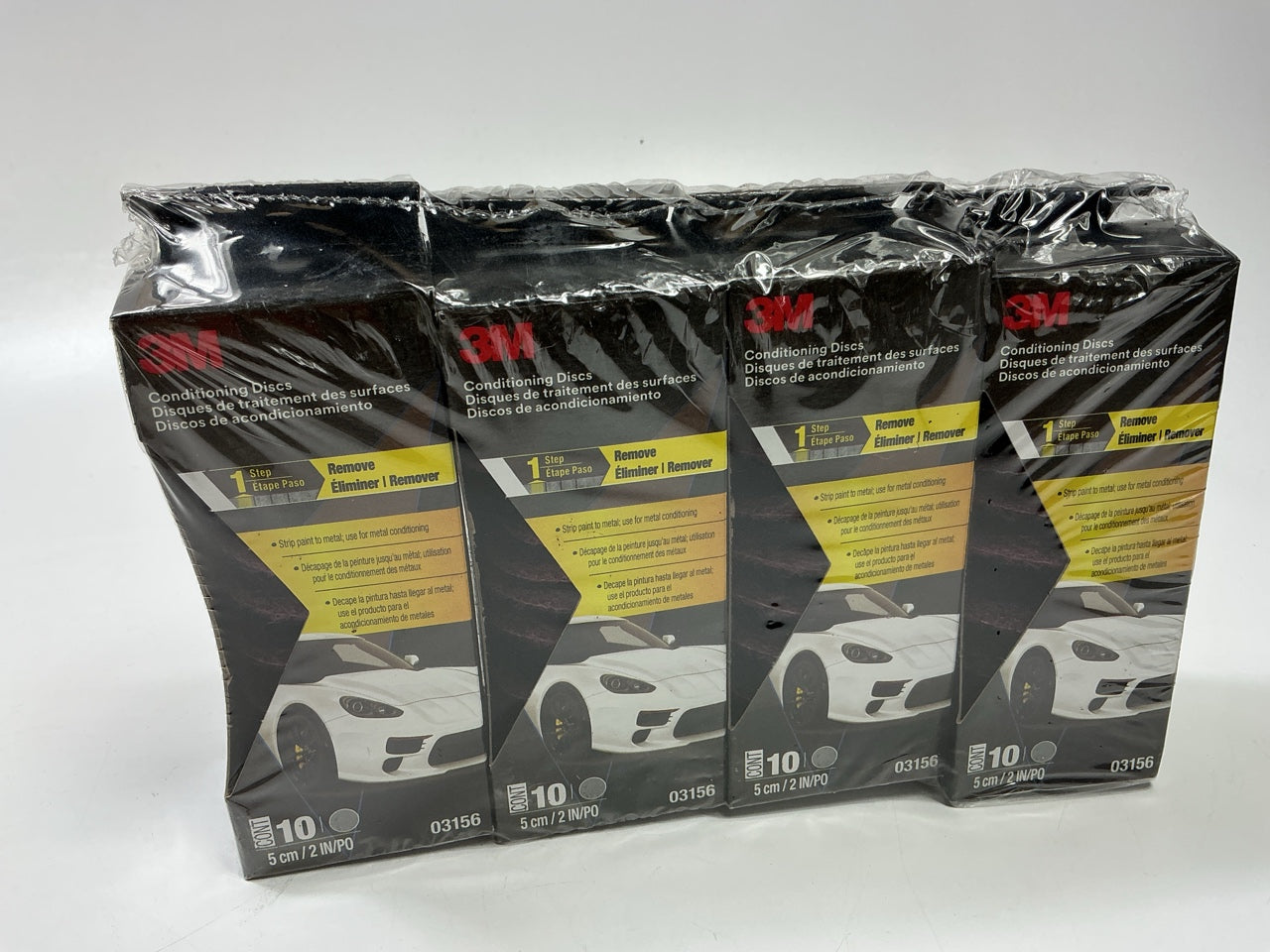 3M 03156 Surface Conditioning Discs, 2'', Medium Grit - 40 Discs Total