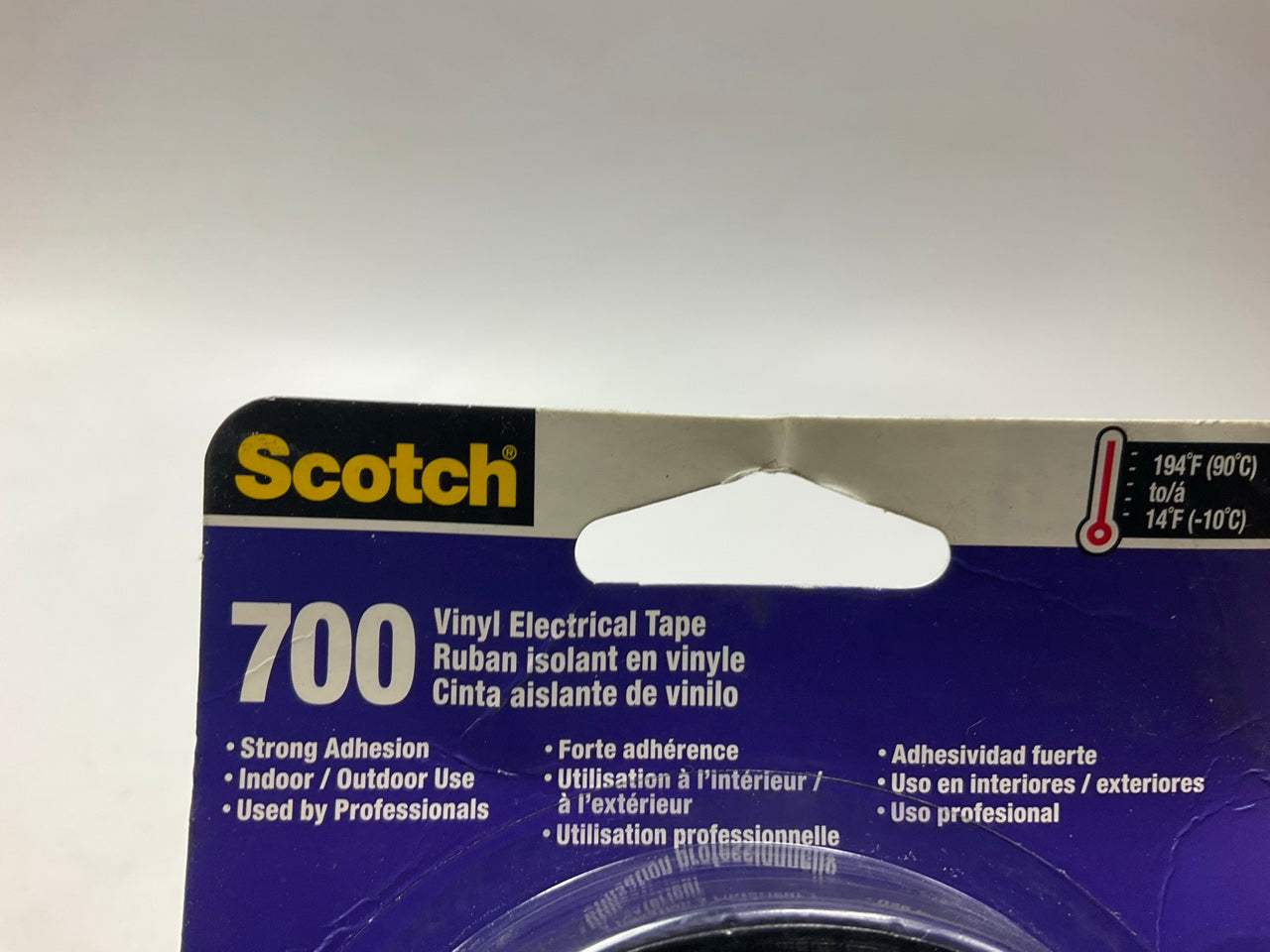 1 Roll - 3M 03429NA Scotch 700 Electrical Tape, 3/4-in By 66-feet, Black