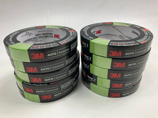(10) Rolls - 3M 03431 Automotive Performance Masking Tape - .70'' X 35 Yards Each