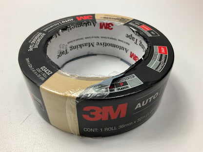 3M 03432 Masking Tape Automotive Roll 1.41 Inch X 35 Yd., Tan