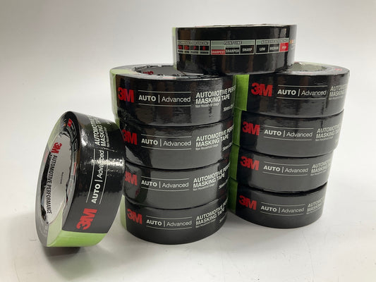 (10) Rolls - 3M 03433 Automotive Performance Masking Tape, 1.41'' X 31 Yard Each