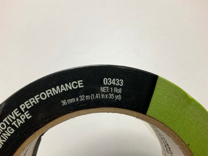 3M 03433 Automotive Performance Masking Tape, 36mm X 32 Meters (1.41'' X 31 Yard)