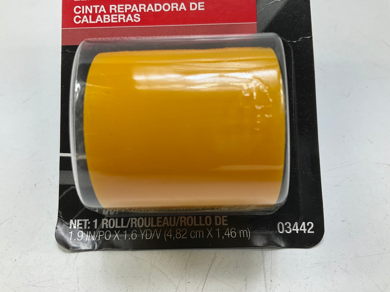 (3) 3M 03442 Amber Lens Automotive Repair Tape - 1-7/8'' X 60'' Roll