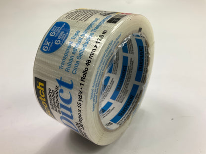 3M 03451ES Scotch Automotive Transparent Duct Tape, 1.88'' X 15 Yards