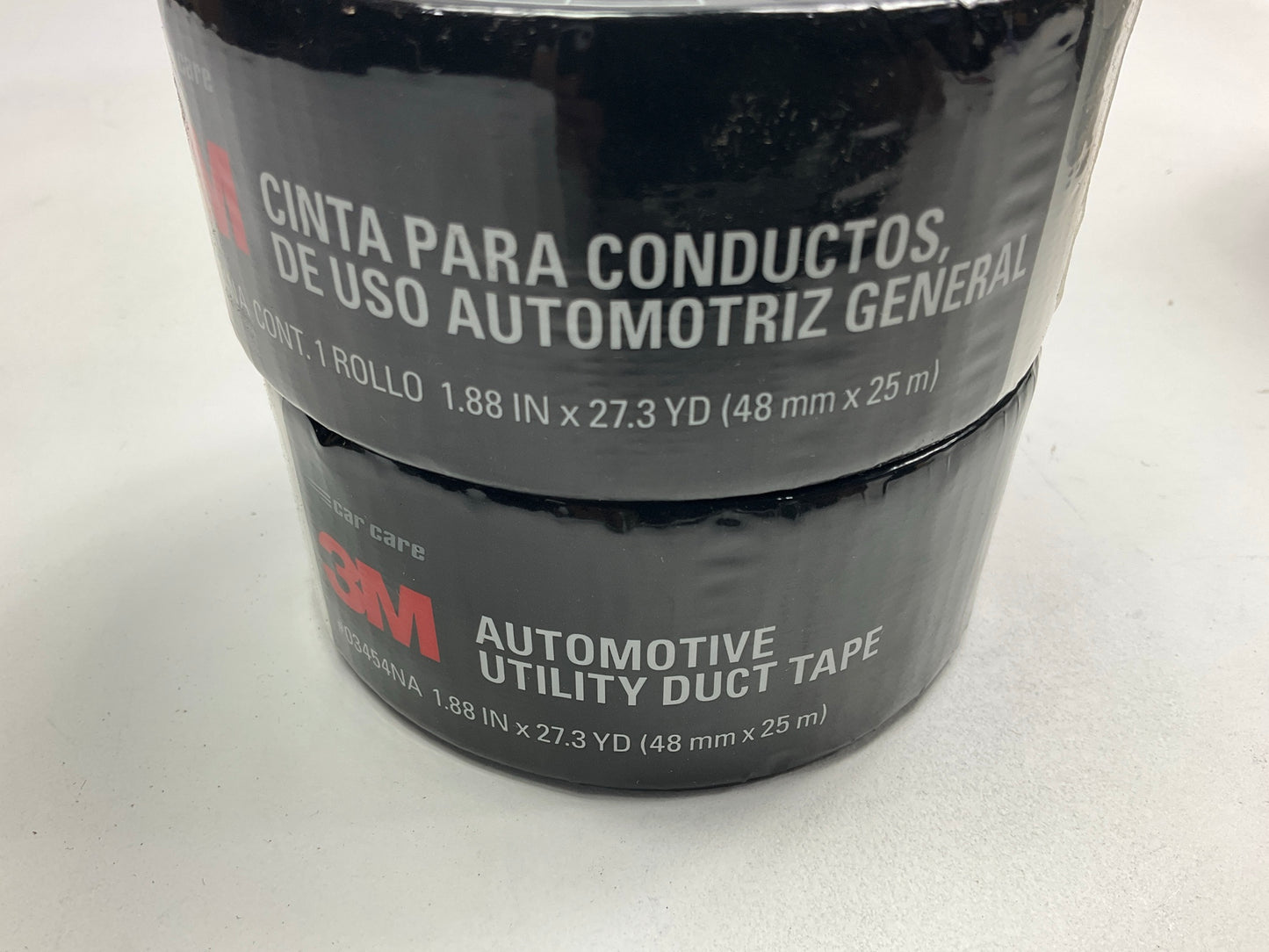 (10) Rolls - 3M 03454NA Automotive Utility Duct Tape 1.88'' X 27.3 Yds Each