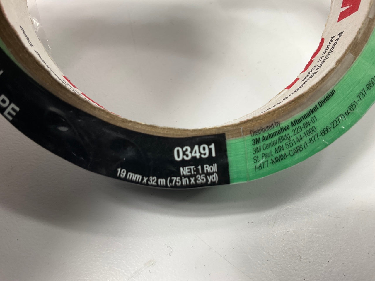 3M 03491 Precision Masking Tape 0.75 In X 35 Yd