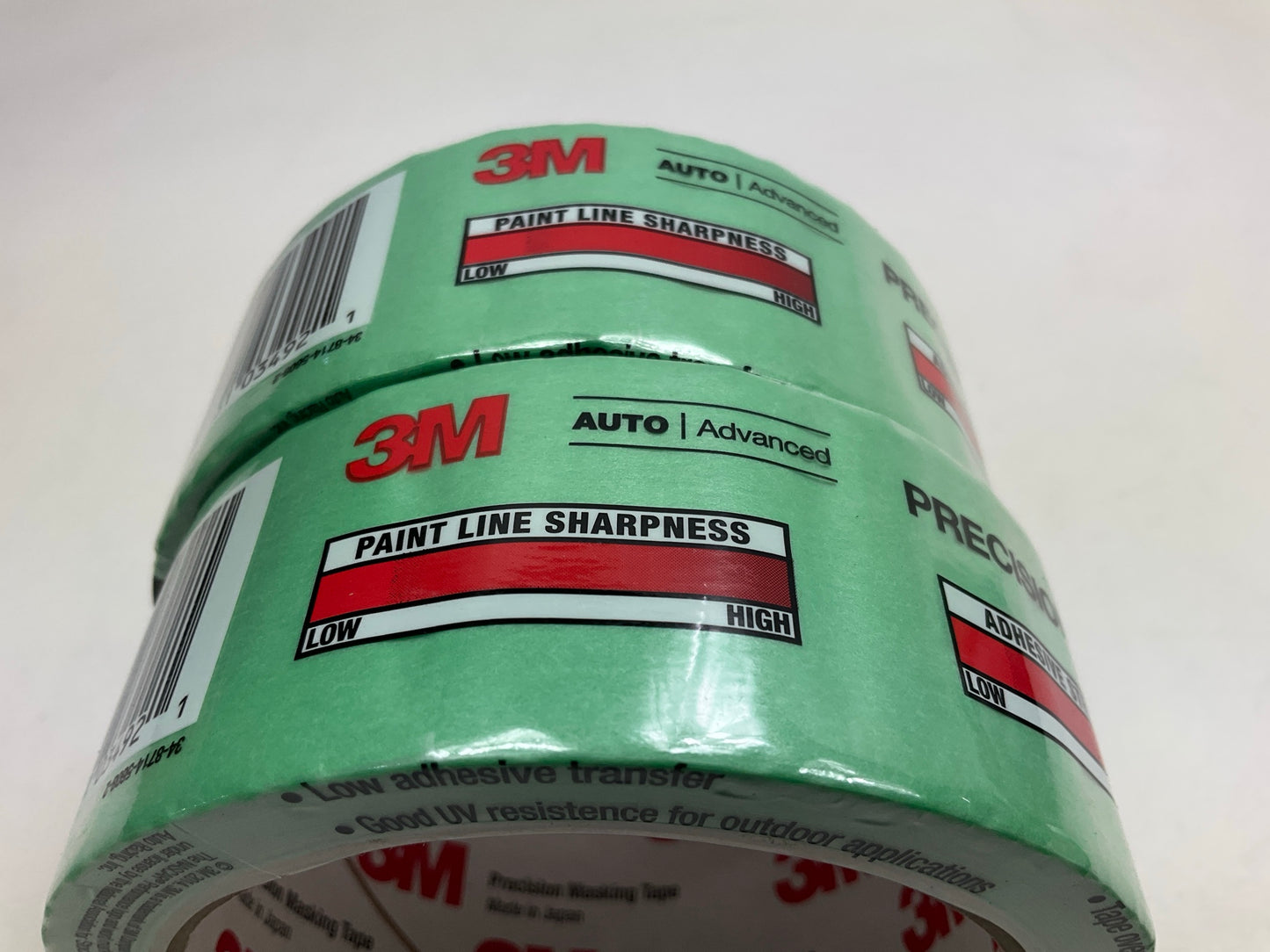 10 Rolls - 3M 03492 Precision Masking Tape 1.5'' X 35 Yards