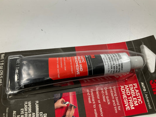 3M 03601 Plastic Emblem And Trim Adhesive 1 Oz. Tube