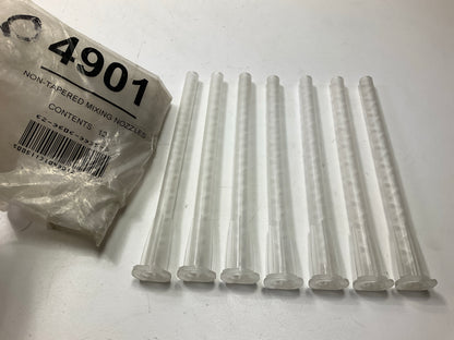 Pack Of 7 Pcs - 3M 4901 Duramix Blunt End Non-Tapered Mixing Nozzles 04901