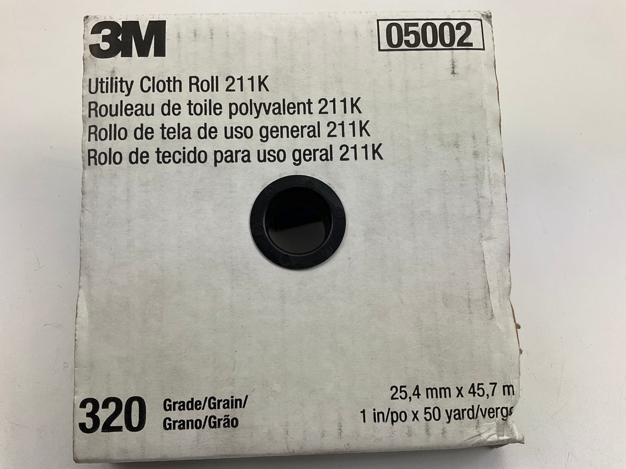 3M 05002 Utility Sanding Cloth Roll 320 Grit Abrasive (1 In. X 50 Yd.)