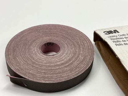 3m 05006 Abrasive Cloth Utility Roll 1 In. X 50 Yd. 180J - J-weight 180 Grit