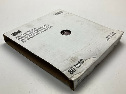 3M 05010 211K Abrasive Utility Cloth Roll 1'' X  50 Yd  80 Grit Sandpaper Roll
