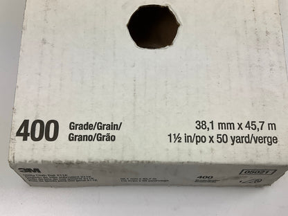 3M 05021 Utility Sanding Cloth Roll 211K, Grade 400, 1-1/2'' X 50 Yards