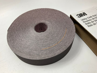 3M 05029 211K Coated Aluminum Oxide Utility Cloth Roll, J Weight, 1-1/2''x50 Yd