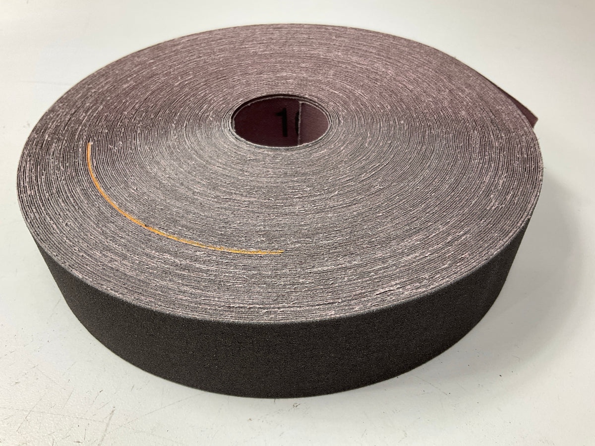 3M 05029 211K Coated Aluminum Oxide Utility Cloth Roll, J Weight, 1-1/2''x50 Yd