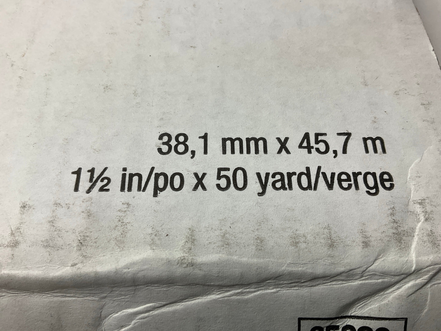 3M 05029 211K Coated Aluminum Oxide Shop Roll, J Weight, 1-1/2 In Width X 50 Yd