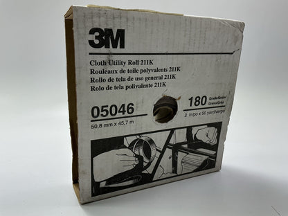 3M 05046 Abrasive Utility Cloth Roll 211k, 180 J-weight, 2 In X 50 Yard