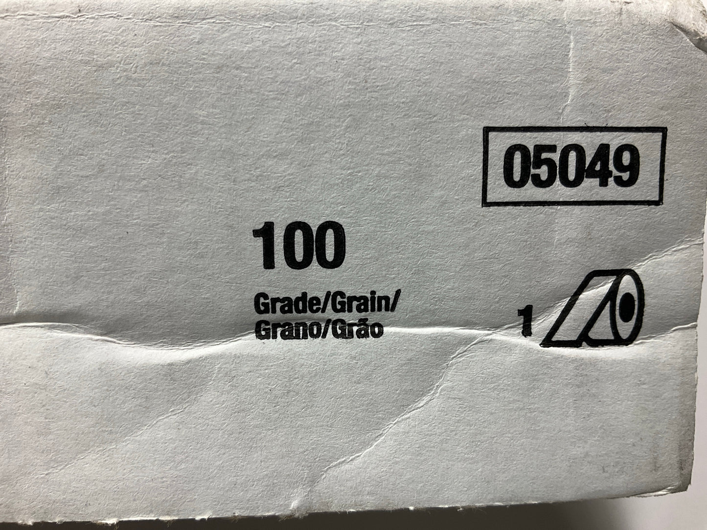 3M 05049 Utility Cloth Roll 2'' 100 Grit J WT 211K Aluminum Oxide - 50 Yards