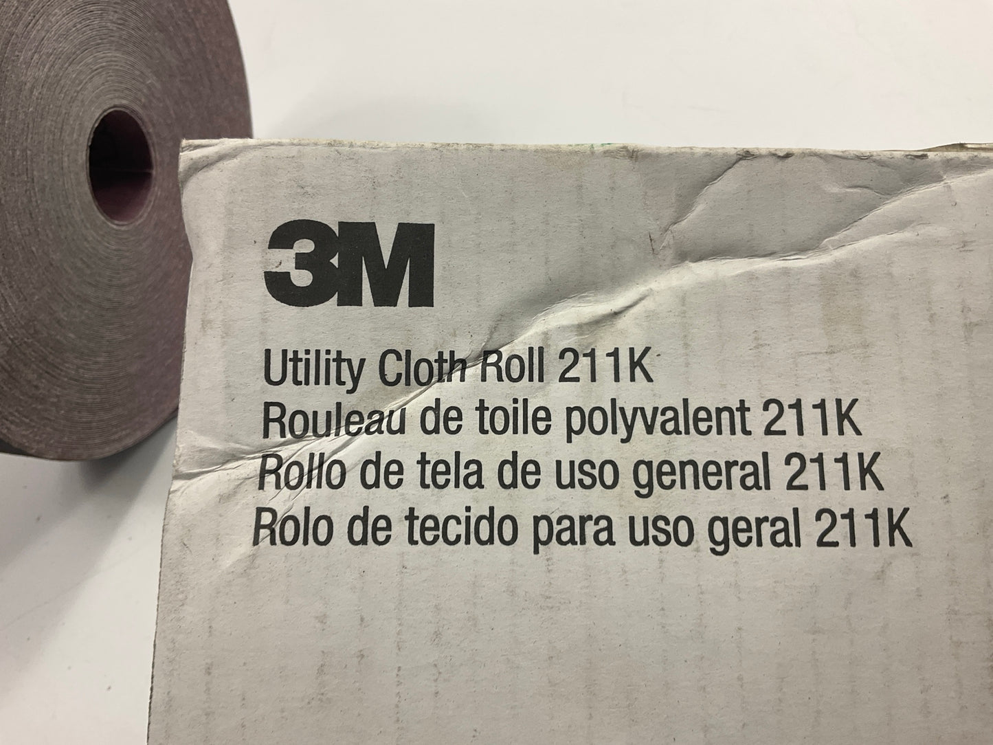 3M 05050 Abrasive Sanding Cloth Roll Grade 80J, 2 Inch X 50 Yards, 80 Grit
