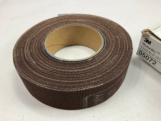 3M 05072 Wetordry 281W Sanding Cloth Roll - 1-1/2'' X 25 Yard, 120 Grade