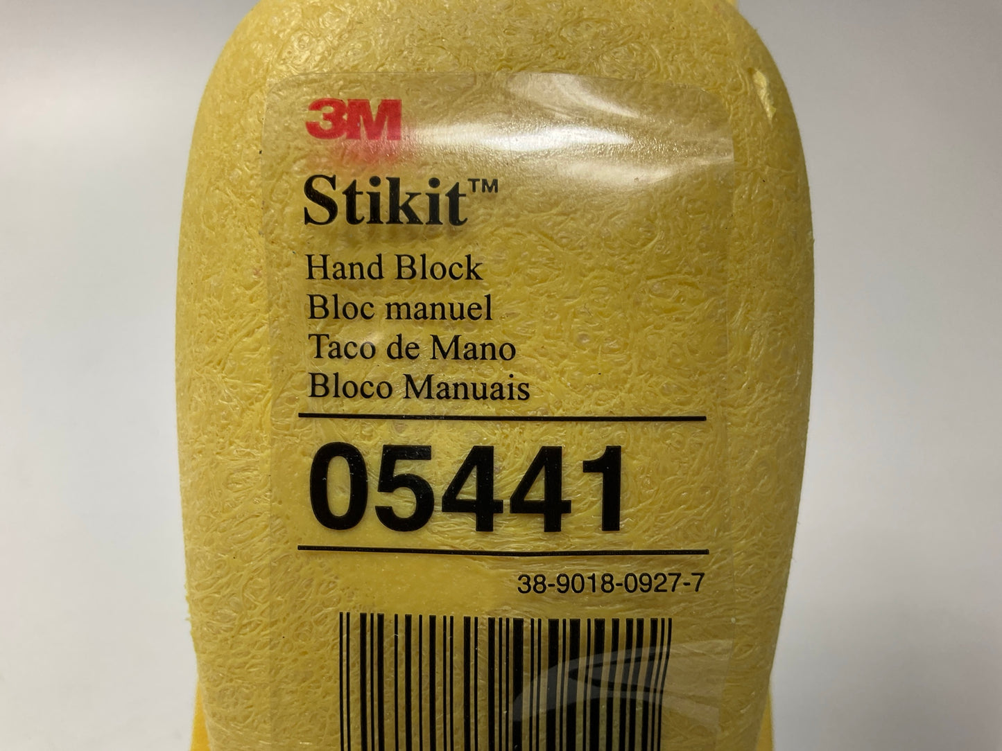 3M 05441 Stikit Hard Auto Body Hand Sanding Block 2.75'' X 7.75''