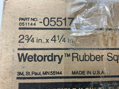 LOT OF 50 - 3M 05517 Wetordry Rubber Squeegee Tool 2-3/4 Inches X 4-1/4