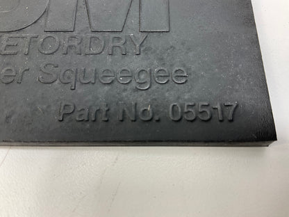 (5) 3M 05517 Wetordry Rubber Squeegee Tool 2-3/4 Inches X 4-1/4 Inches