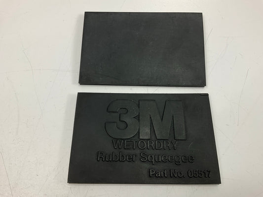 (8) 3M 05517 Wetordry Rubber Squeegee Tool 2-3/4 Inches X 4-1/4 Inches
