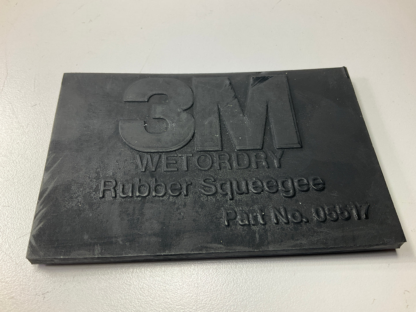 3M 05517 Wetordry Rubber Squeegee Tool 2-3/4 Inches X 4-1/4 Inches, Single