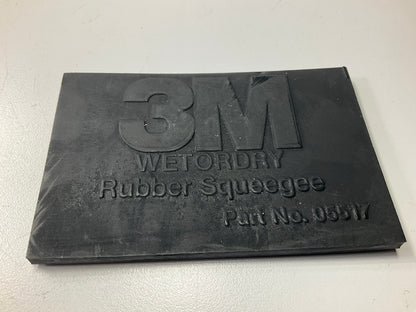 3M 05517 Wetordry Rubber Squeegee Tool 2-3/4 Inches X 4-1/4 Inches, Single